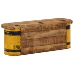 Vidaxl banc de rangement / buffet 120x30x40 cm bois de r�cup�ration