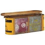 Vidaxl banc de rangement / buffet 120x30x40 cm bois de r�cup�ration