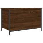 Vidaxl banc de rangement chne marron 80x42, 5x50 cm bois d'ingnierie