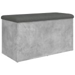 Vidaxl banc de rangement gris béton 82x42x45 cm bois d'ingénierie Vidaxl banc de rangement gris béton 82x42x45 cm bois d'ingénierie