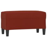 Vidaxl banc rouge bordeaux 70x35x41 cm similicuir Vidaxl banc rouge bordeaux 70x35x41 cm similicuir