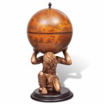 Vidaxl bar sous forme de globe atlas 42 x 42 x 85 cm