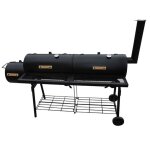 Vidaxl barbecue � fumoir nevada xl noir