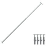Vidaxl barre de fen�tre r�glable de s�curit� 710 - 1200 mm