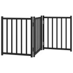 Vidaxl barrière pour chien pliable 3 panneaux 150 cm bois sapin massif Vidaxl barrière pour chien pliable 3 panneaux 150 cm bois sapin massif