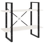 Vidaxl bibliothèque à 2 niveaux blanc 80x30x70 cm bois de pin massif Vidaxl bibliothèque à 2 niveaux blanc 80x30x70 cm bois de pin massif