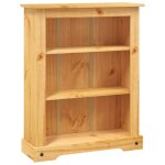 Vidaxl biblioth�que 3 niveaux gamme corona pin mexicain 80x29x100 cm