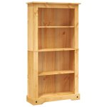 Vidaxl bibliothque 4 niveaux gamme corona pin mexicain 80x29x150 cm