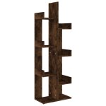 Vidaxl bibliothèque 48x25, 5x140 cm chêne fumé bois d'ingénierie Vidaxl bibliothèque 48x25, 5x140 cm chêne fumé bois d'ingénierie
