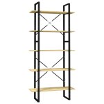 Vidaxl bibliothque  5 niveaux 80x30x175 cm bois de pin