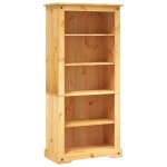 Vidaxl biblioth�que 5 niveaux gamme corona pin mexicain 80x40x170 cm