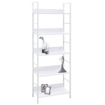 Vidaxl bibliothèque à 5 niveaux noir 60x27, 6x158, 5cm bois d'ingénierie Vidaxl bibliothèque à 5 niveaux noir 60x27, 6x158, 5cm bois d'ingénierie