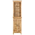 Vidaxl bibliothèque 50 x 30 x 180 cm bois massif de manguier Vidaxl bibliothèque 50 x 30 x 180 cm bois massif de manguier
