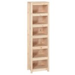 Vidaxl bibliothque 50x35x183 cm bois de pin massif