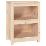 Vidaxl bibliothque 50x35x68 cm bois de pin massif
