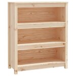 Vidaxl biblioth�que 80x35x97 cm bois de pin massif