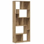 Vidaxl biblioth�que artisan ch�ne 67x24x161 cm bois d'ing�nierie