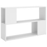 Vidaxl bibliothèque blanc 100x24x63 cm bois d'ingénierie Vidaxl bibliothèque blanc 100x24x63 cm bois d'ingénierie