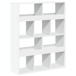 Vidaxl biblioth�que blanc 100x33x125, 5 cm bois d'ing�nierie
