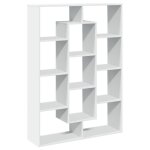 Vidaxl biblioth�que blanc 102x29x143 cm bois d'ing�nierie