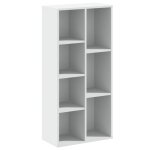 Vidaxl biblioth�que blanc 50x25x105 cm bois d'ing�nierie