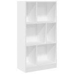 Vidaxl bibliothque blanc 57x28, 5x107, 5 cm bois d'ingnierie