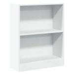 Vidaxl bibliothque blanc 60x24x76 cm bois d'ingnierie