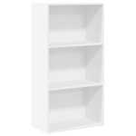 Vidaxl biblioth�que blanc 60x30x114 cm bois d'ing�nierie