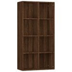 Vidaxl bibliothèque / buffet chêne marron 66x30x130 cm bois d'ingénierie Vidaxl bibliothèque / buffet chêne marron 66x30x130 cm bois d'ingénierie