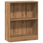 Vidaxl biblioth�que ch�ne artisanal 60x24x76 cm bois d'ing�nierie