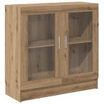 Vidaxl biblioth�que ch�ne artisanal 82, 5x30, 5x80 cm bois d'ing�nierie