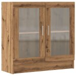 Vidaxl bibliothque chne artisanal 82, 5x30, 5x80 cm bois d'ingnierie