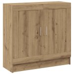 Vidaxl biblioth�que ch�ne artisanal 82, 5x30, 5x80 cm bois d'ing�nierie