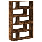 Vidaxl biblioth�que ch�ne fum� 100x33x156, 5 cm bois d'ing�nierie