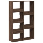 Vidaxl biblioth�que ch�ne marron 100x33x155, 5 cm bois d'ing�nierie