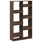 Vidaxl biblioth�que ch�ne marron 100x33x175 cm bois d'ing�nierie