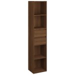 Vidaxl bibliothèque chêne marron 36x30x171 cm bois d'ingénierie Vidaxl bibliothèque chêne marron 36x30x171 cm bois d'ingénierie