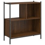 Vidaxl biblioth�que ch�ne marron 72x28x77, 5 cm bois d'ing�nierie