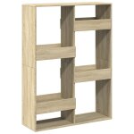 Vidaxl biblioth�que ch�ne sonoma 100x33x135 cm bois d'ing�nierie