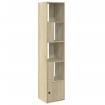 Vidaxl biblioth�que ch�ne sonoma 40x36x189 cm bois d'ing�nierie