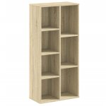 Vidaxl biblioth�que ch�ne sonoma 50x25x105 cm bois d'ing�nierie