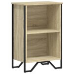 Vidaxl bibliothque chne sonoma 50x31x74, 5 cm bois d'ingnierie