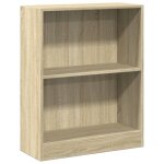 Vidaxl biblioth�que ch�ne sonoma 60x24x76 cm bois d'ing�nierie