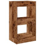 Vidaxl biblioth�que / cloison de s�paration vieux bois 40x30x72 cm
