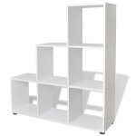 Vidaxl bibliothque / tagre 107 cm blanc
