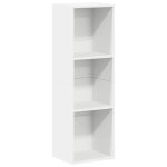 Vidaxl bibliothque / meuble tv blanc 36x30x114 cm bois d'ingnierie