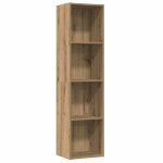 Vidaxl bibliothèque / meuble tv vieux bois 36x30x143cm bois d'ingénierie Vidaxl bibliothèque / meuble tv vieux bois 36x30x143cm bois d'ingénierie