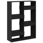 Vidaxl bibliothque noir 100x33x135 cm bois d'ingnierie