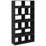 Vidaxl biblioth�que noir 100x33x187, 5 cm bois d'ing�nierie