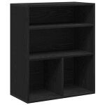 Vidaxl biblioth�que noir 60x30x71, 5 cm bois d'ing�nierie